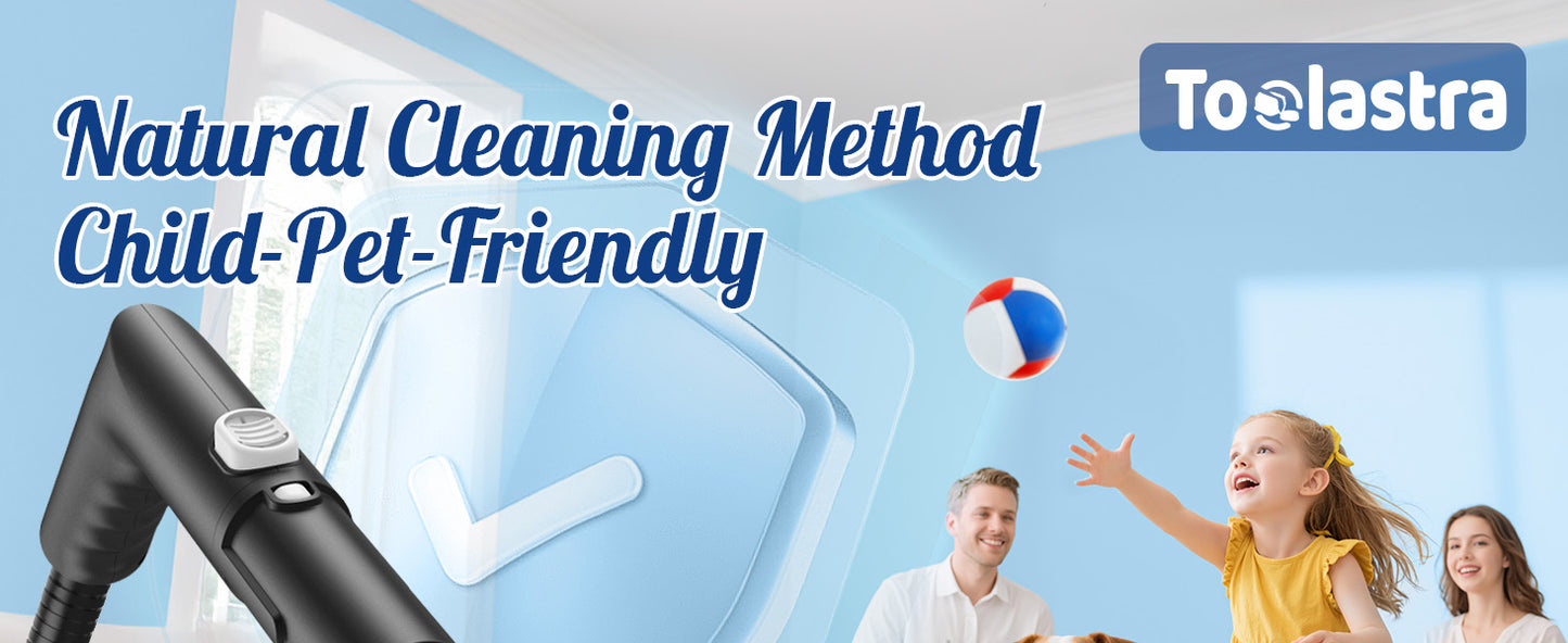 60.87oz Heavy Duty Steam Cleaner 10s Rapid Heating Handheld Steam Cleaner for Home, Steamer for Cleaning for Home, Car, Grout, Tile, Floor, Dirt